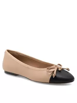 Балетки Nine West, бежевый