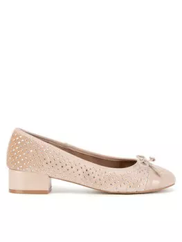 Балетки Nine West, бежевый