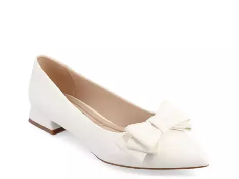 Балетки Ophelia Flat Journee Collection, белый