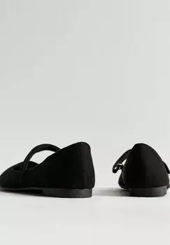 Балетки POINTED New Look, черный