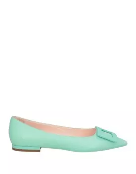 Балетки Roger Vivier, светло-зеленый
