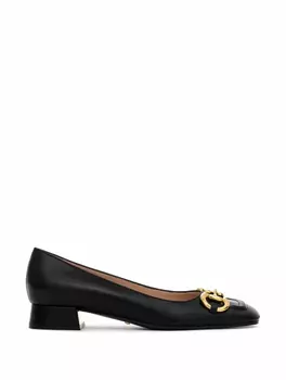 Балетки с пряжкой Horsebit Gucci