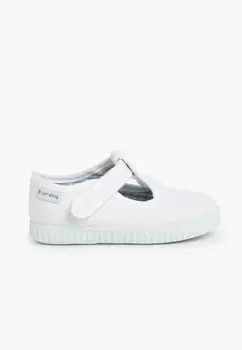 Балетки с ремешками Pisamonas, цвет blanco