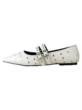 Балетки с ремешком Next Forever Comfort, белый