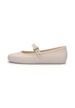 Балетки с ремешком Soft Melissa, бежевые