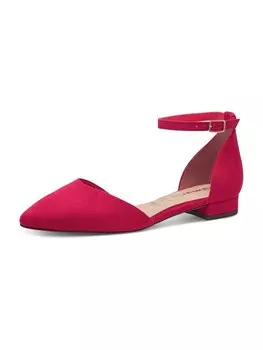 Балетки с ремешком Tamaris, цвет Fuchsia