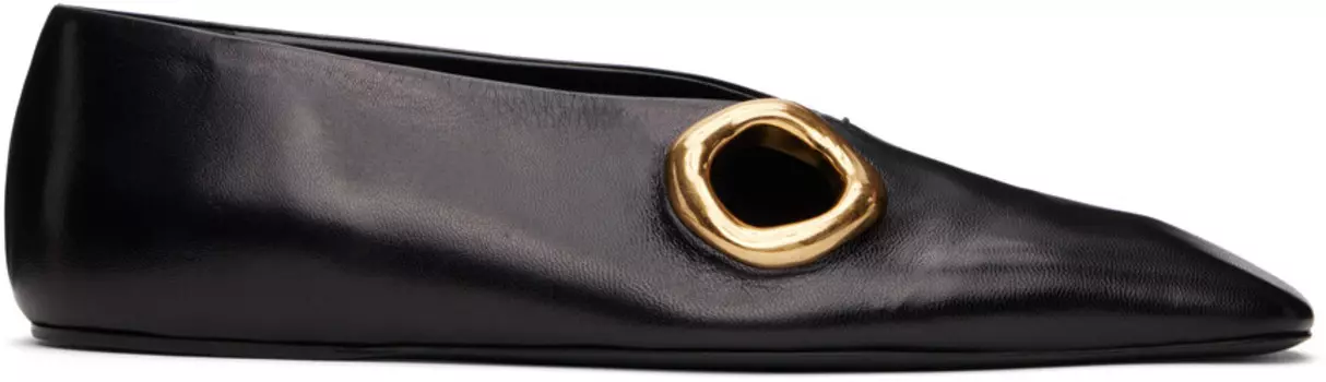 Балетки с вырезом Jil Sander