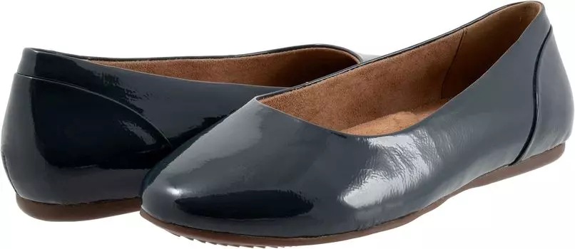 Балетки Shiraz SoftWalk, цвет Navy Patent