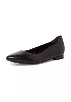 Балетки solidus, цвет Black Leather