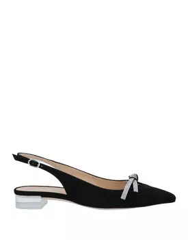 Балетки Stuart Weitzman, черный