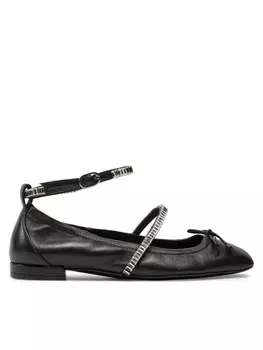 Балетки Stuart Weitzman, черный