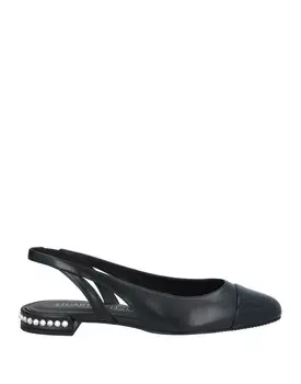 Балетки Stuart Weitzman, черный