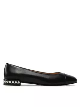 Балетки Stuart Weitzman, черный