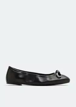 Балетки Stuart Weitzman SW Bow, черный