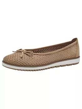Балетки Tamaris Ballerina, кэмел