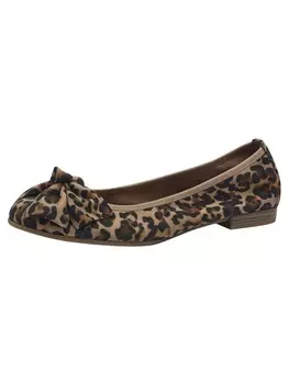 Балетки Tamaris, цвет leopard