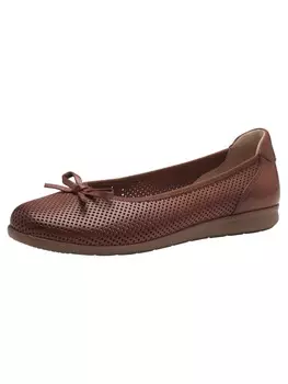 Балетки Tamaris, коричневый
