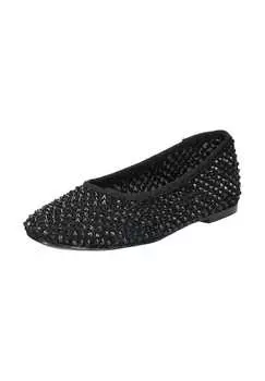 Балетки текстильные Steve Madden, черный