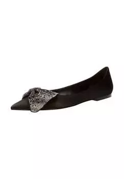 Балетки текстильные Steve Madden, черный