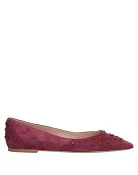 Балетки Tod'S, фиолетовый