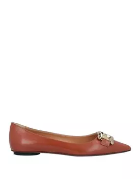 Балетки Tod'S, коричневый