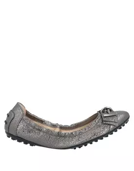Балетки Tod'S, серый