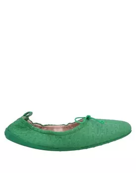 Балетки Tod'S, зеленый