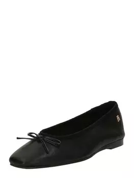 Балетки TOMMY HILFIGER Ballet Flats, черный