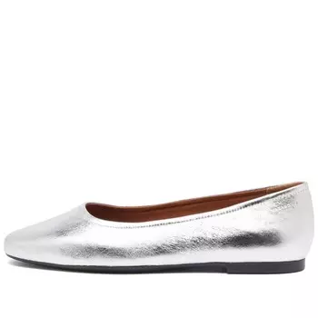 Балетки Vagabond Jolin Metallic Leather, серебристый