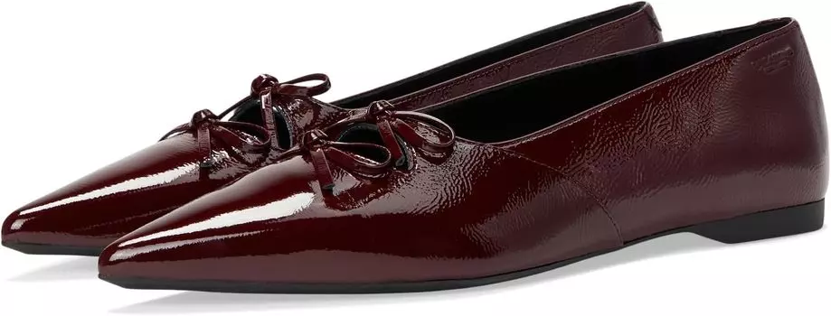 Балетки Vagabond Shoemakers Hermine Double Bow Flat, цвет Cherry
