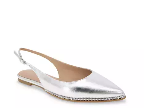 Балетки Valerie Flat Bcbgeneration, серебряный/металлик