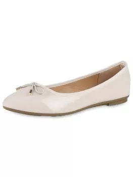 Балетки VAN HILL, цвет beige lack