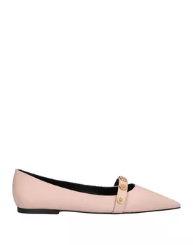 Балетки Versace, розовый