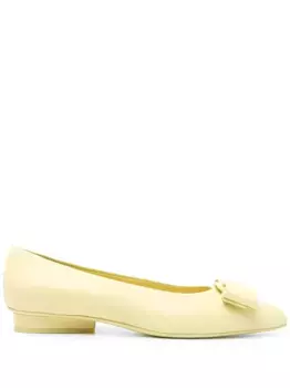 Балетки Viva Vara Bow Ferragamo, желтый