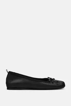 Балетки Zara Fabric, черный