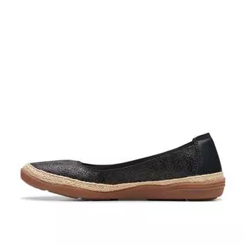 Балетки женские Clarks, черный