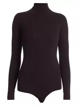 Балетное боди Mockneck Thong Commando, черный