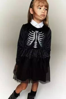 Балетное платье H&M, черный