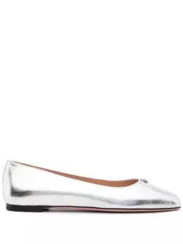 Bally балетки Ballyrina, серебристый
