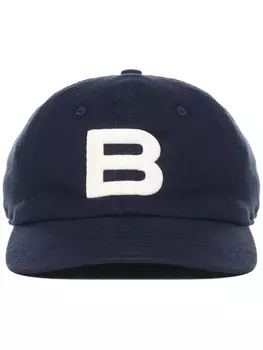 Bally бейсболка с вышитым логотипом, синий