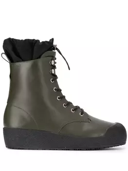 Bally ботинки Cutter на шнуровке, зеленый