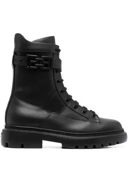 Bally ботинки на шнуровке, черный