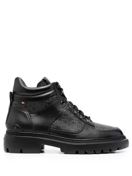 Bally ботинки Valensy с монограммой, черный