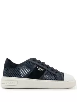 Bally кеды с сетчатыми вставками, синий