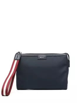 Bally клатч с логотипом, синий
