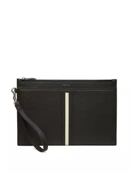 Bally кошелек-конверт Ribbon на молнии, черный