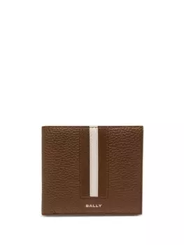 Bally кошелек с логотипом, коричневый