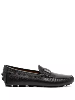 Bally кожаные лоферы, черный