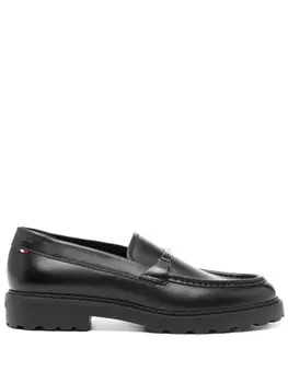 Bally кожаные мокасины, черный