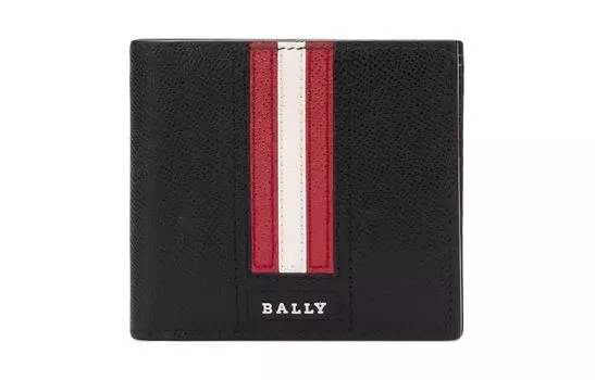 BALLY Кожаный кошелек обычный мужской черный